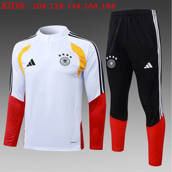 Ninos Sudadera De Training Alemania 2026/27 Blanco 2